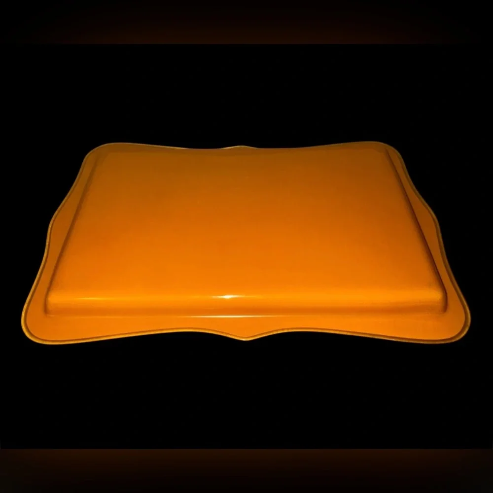 Antique‎ Celluloid 5 Pc Vanity Set 1930s Mirror, Buffer, Tray & 2 Containers